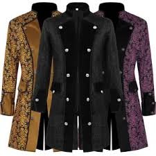 Exploring Men’s Black Trench Coats in Steampunk Fashion